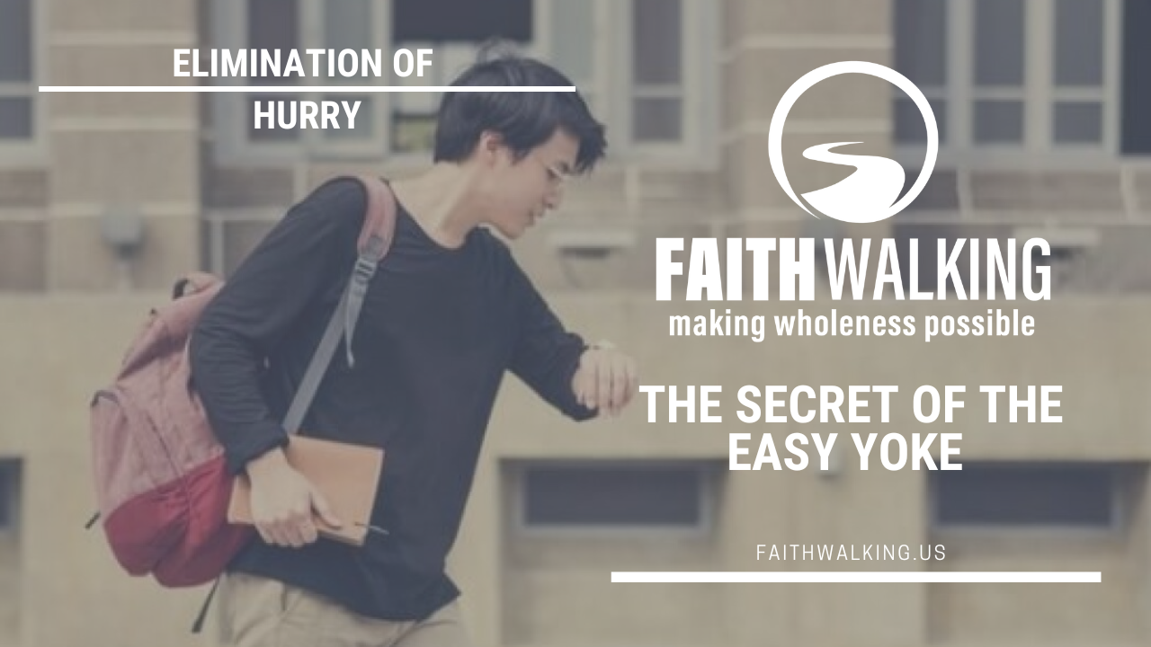 The Secret of The Easy Yoke Faithwalking